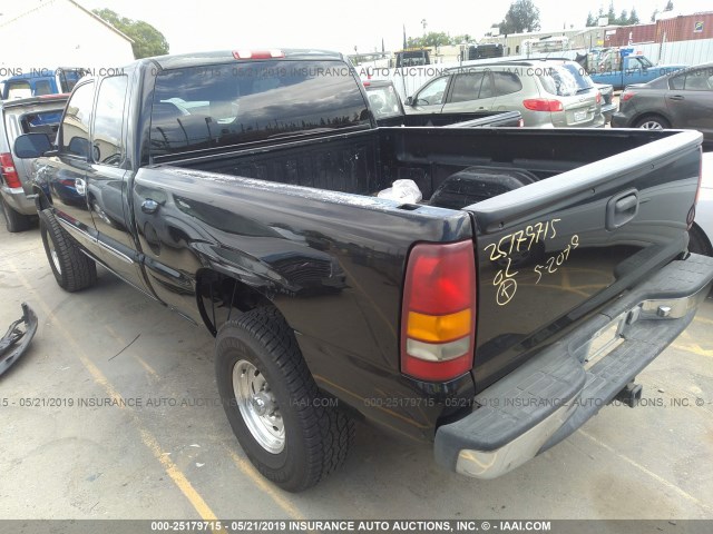 2GCEC19T0Y1338885 - 2000 CHEVROLET SILVERADO C1500 BLACK photo 3