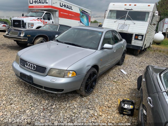 WAUEA88D8VA097200 - 1997 AUDI A4 2.8 QUATTRO SILVER photo 2