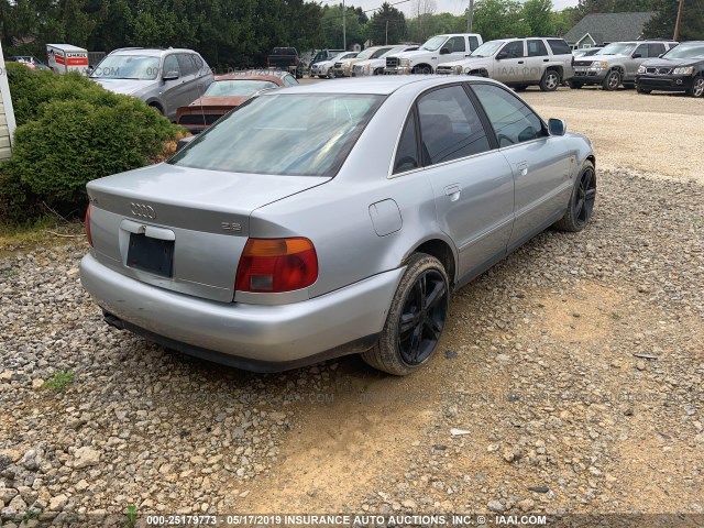 WAUEA88D8VA097200 - 1997 AUDI A4 2.8 QUATTRO SILVER photo 4