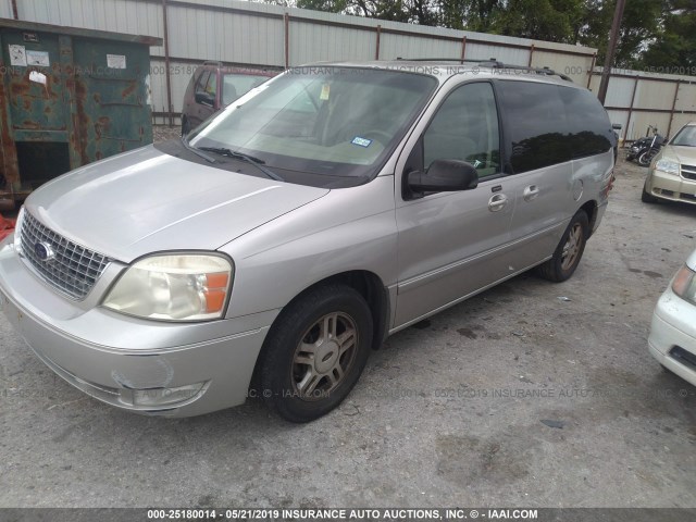 2FMZA52225BA56295 - 2005 FORD FREESTAR SEL GRAY photo 2