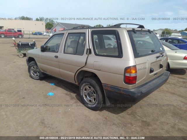 JN8AR05Y9VW132773 - 1997 NISSAN PATHFINDER LE/SE/XE Champagne photo 3