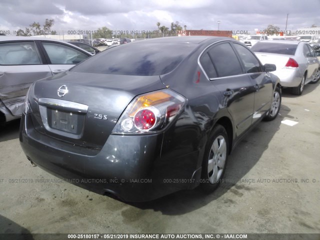 1N4AL21E38N475521 - 2008 NISSAN ALTIMA 2.5/2.5S GRAY photo 4