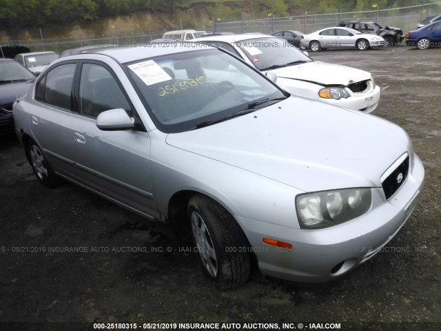 KMHDN45D62U311994 - 2002 HYUNDAI ELANTRA GLS/GT SILVER photo 1