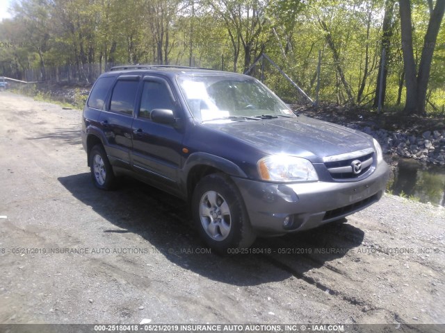 4F2CZ94193KM56274 - 2003 MAZDA TRIBUTE LX BLUE photo 1