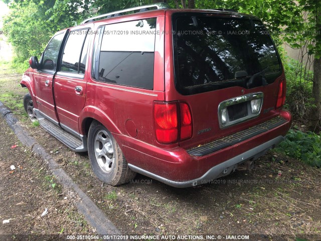 5LMFU28R42LJ18611 - 2002 LINCOLN NAVIGATOR Rouge photo 3