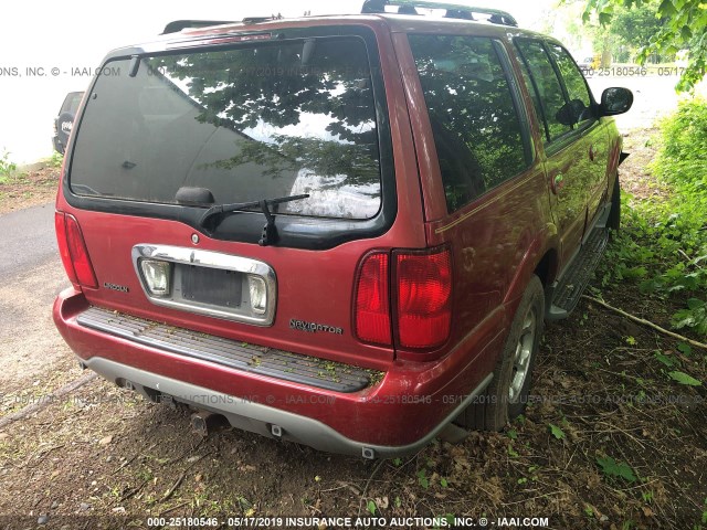 5LMFU28R42LJ18611 - 2002 LINCOLN NAVIGATOR Rouge photo 4