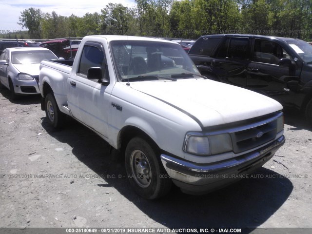 1FTCR10A0VPA88046 - 1997 FORD RANGER WHITE photo 1