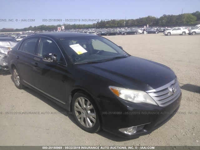 4T1BK3DB3CU440951 - 2012 TOYOTA AVALON LIMITED BLACK photo 1