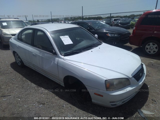 KMHDN46D75U194512 - 2005 HYUNDAI ELANTRA GLS/GT WHITE photo 1