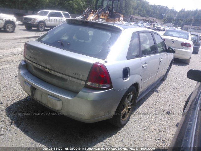 1G1ZT62895F188440 - 2005 CHEVROLET MALIBU MAXX LS 银色 照片 4