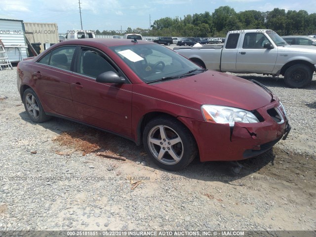 1G2ZH57N194124495 - 2009 PONTIAC G6 GT MAROON photo 1