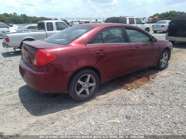 1G2ZH57N194124495 - 2009 PONTIAC G6 GT MAROON photo 4