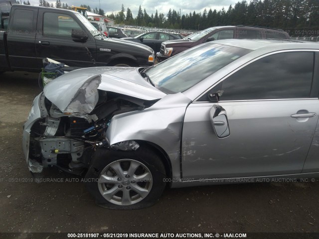 JTNBK46K773026912 - 2007 TOYOTA CAMRY LE/XLE/SE SILVER photo 6