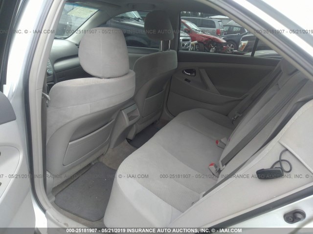 JTNBK46K773026912 - 2007 TOYOTA CAMRY LE/XLE/SE SILVER photo 8