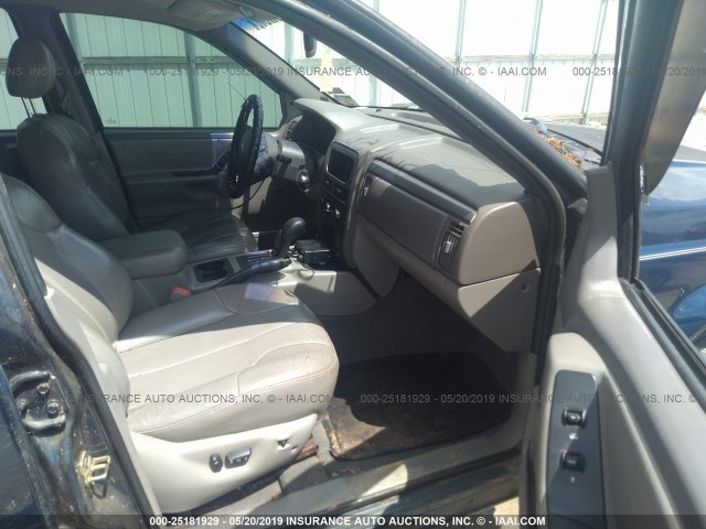 1J4GW48N61C532884 - 2001 JEEP GRAND CHEROKEE LAREDO 蓝色 照片 5