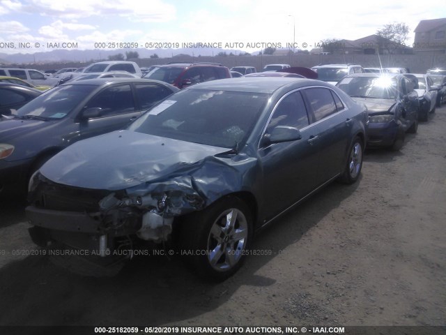 1G1ZH57B29F232364 - 2009 CHEVROLET MALIBU 1LT 蓝色 照片 2