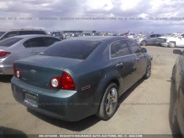 1G1ZH57B29F232364 - 2009 CHEVROLET MALIBU 1LT 蓝色 照片 4