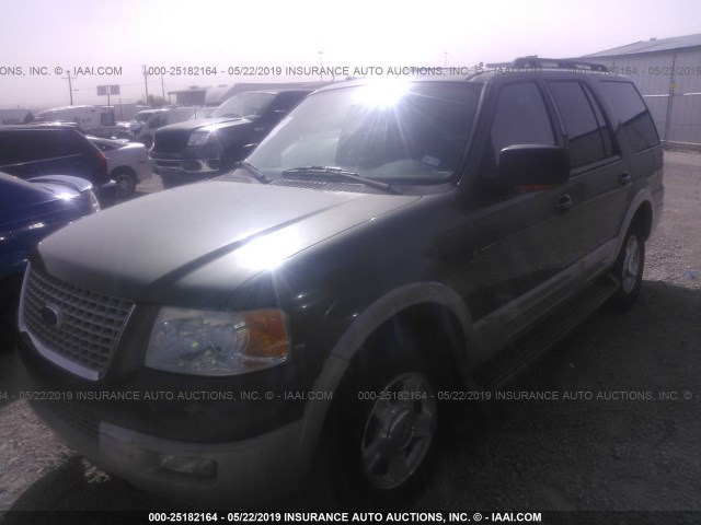 1FMFU18555LA95306 - 2005 FORD EXPEDITION EDDIE BAUER GREEN photo 2