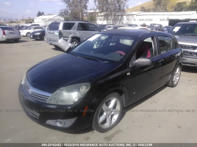 W08AT671385044322 - 2008 SATURN ASTRA XR BLACK photo 2