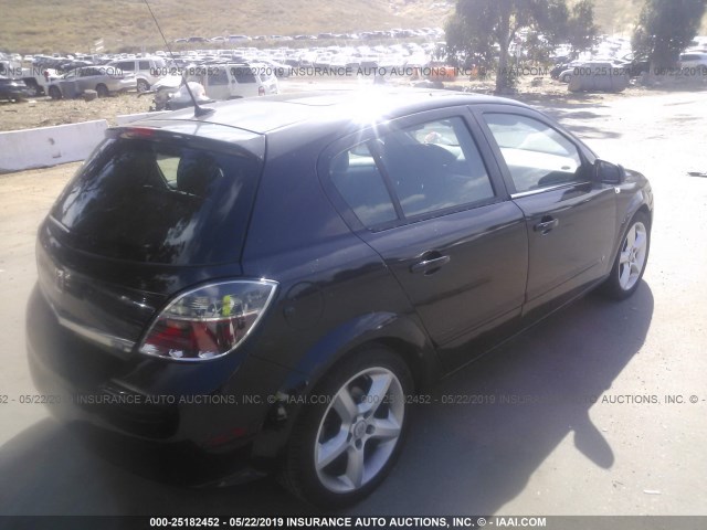 W08AT671385044322 - 2008 SATURN ASTRA XR BLACK photo 4