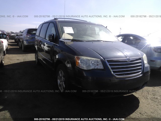 2A8HR54109R550433 - 2009 CHRYSLER TOWN & COUNTRY TOURING BLUE photo 1