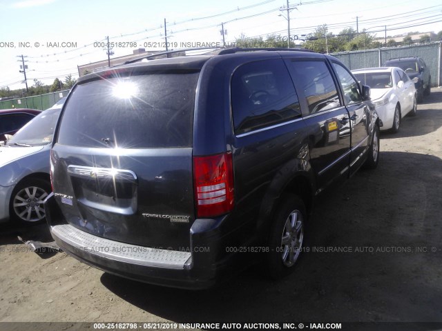 2A8HR54109R550433 - 2009 CHRYSLER TOWN & COUNTRY TOURING BLUE photo 4