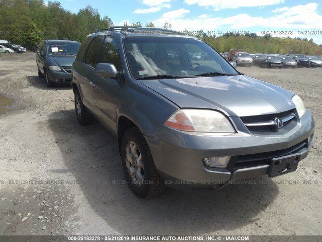 2HNYD18821H512499 - 2001 ACURA MDX TOURING BLUE photo 1