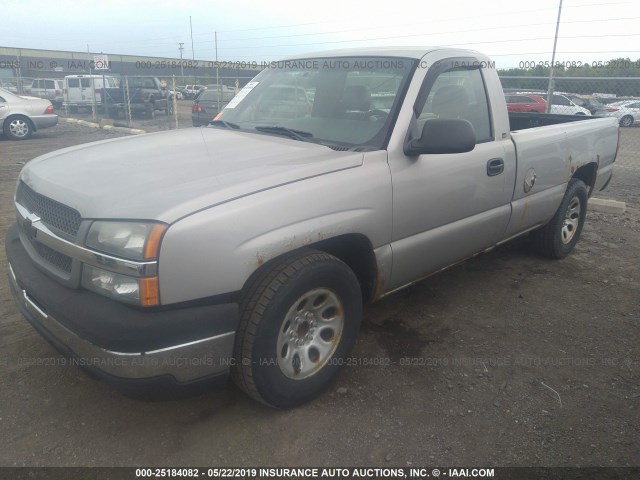 1GCEC14X55Z155026 - 2005 CHEVROLET SILVERADO C1500 BEIGE photo 6