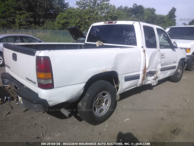 2GCEC19V0Y1259007 - 2000 CHEVROLET SILVERADO C1500 WHITE photo 4