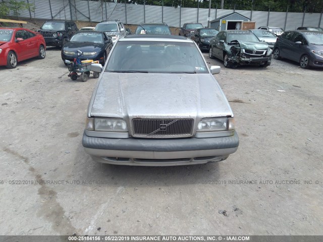 YV1LS5503R2136793 - 1994 VOLVO 850 SILVER photo 6