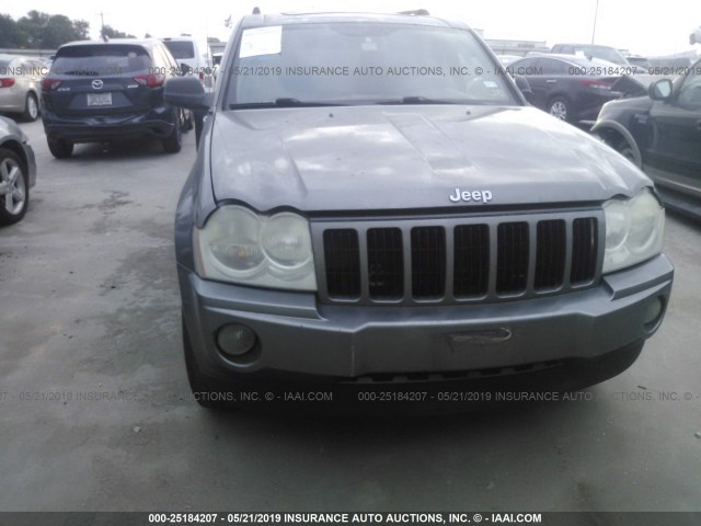 1J8GR48K07C566419 - 2007 JEEP GRAND CHEROKEE LAREDO/COLUMBIA/FREEDOM GRAY photo 6