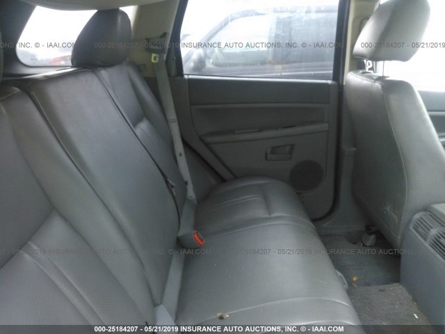 1J8GR48K07C566419 - 2007 JEEP GRAND CHEROKEE LAREDO/COLUMBIA/FREEDOM 灰色 照片 8