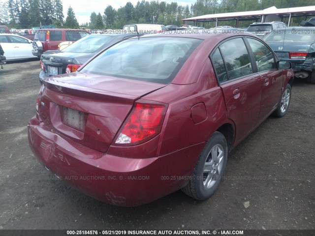 1G8AZ55F66Z208547 - 2006 SATURN ION LEVEL 2 红色 照片 4