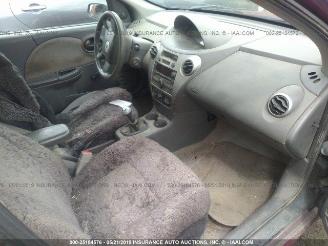 1G8AZ55F66Z208547 - 2006 SATURN ION LEVEL 2 红色 照片 5