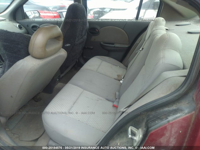 1G8AZ55F66Z208547 - 2006 SATURN ION LEVEL 2 红色 照片 8