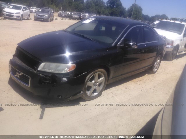 YV1AH992191092176 - 2009 VOLVO S80 T6 BLACK photo 2