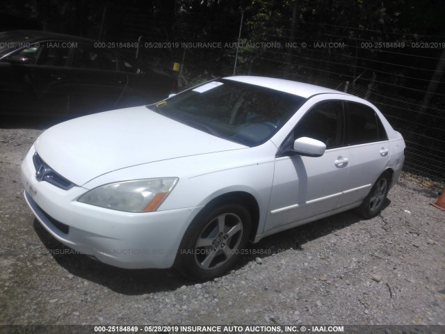 JHMCN364X5C011232 - 2005 HONDA ACCORD HYBRID WHITE photo 2