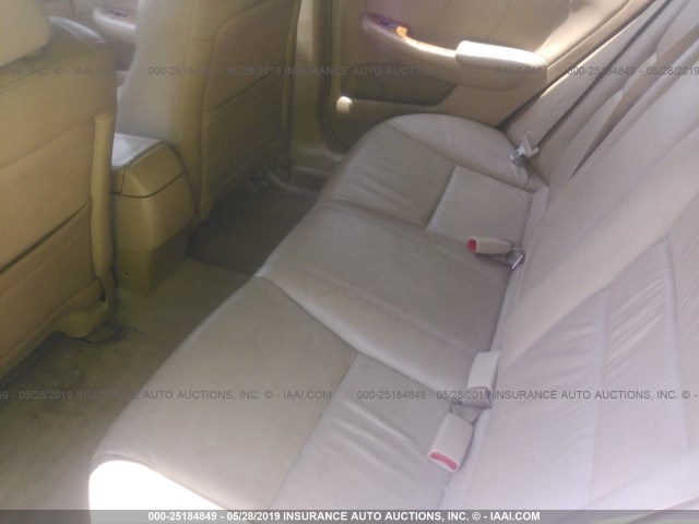 JHMCN364X5C011232 - 2005 HONDA ACCORD HYBRID WHITE photo 8