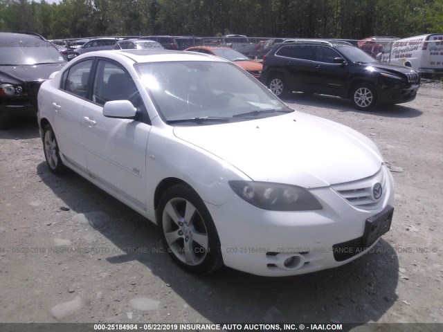 JM1BK324561422725 - 2006 MAZDA 3 S WHITE photo 1