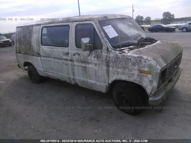 1FTDE14Y9FHA38541 - 1985 FORD ECONOLINE E150 VAN WHITE photo 1