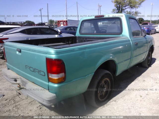 1FTCR10A6RPA59348 - 1994 FORD RANGER GREEN photo 6