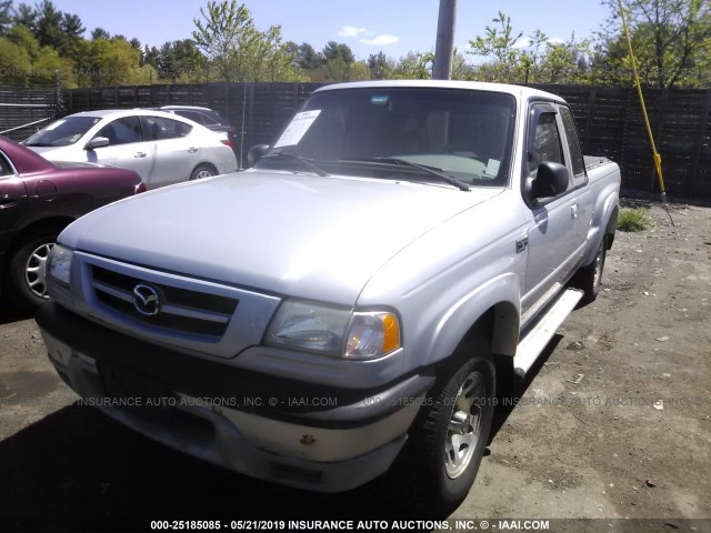 4F4YR16V63TM02682 - 2003 MAZDA B3000 CAB PLUS SILVER photo 2