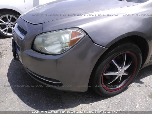 1G1ZA5EU4BF309007 - 2011 CHEVROLET MALIBU LS GRAY photo 6