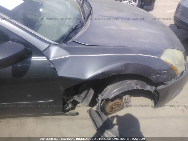 1N4BA41E06C825122 - 2006 NISSAN MAXIMA SE/SL GRAY photo 6