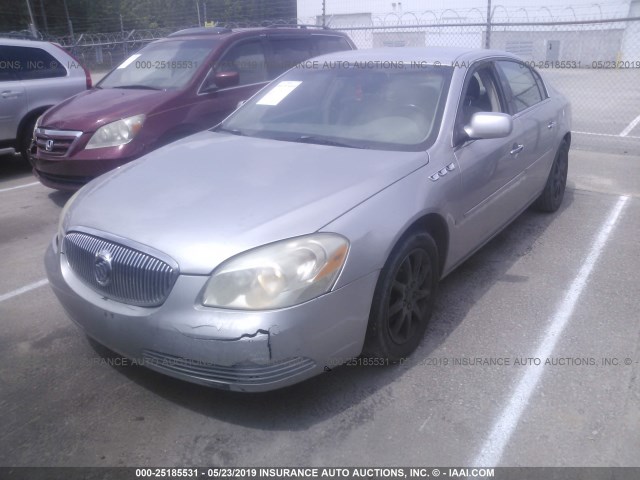 1G4HD57287U107632 - 2007 BUICK LUCERNE CXL SILVER photo 2