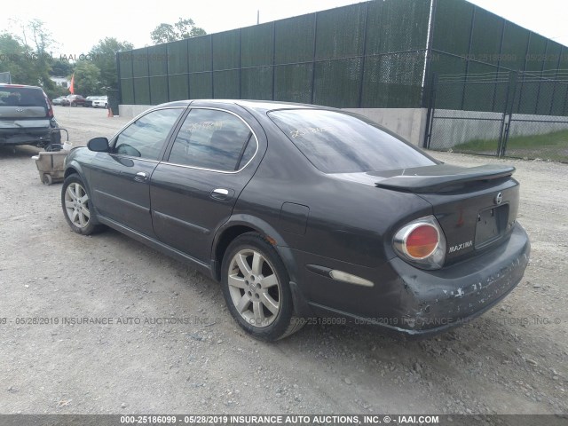 JN1DA31A12T309584 - 2002 NISSAN MAXIMA GLE/SE GRAY photo 3