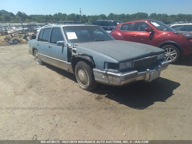 1G6CB533XL4203505 - 1990 CADILLAC FLEETWOOD BLUE photo 1