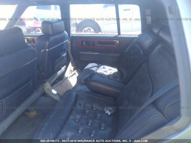 1G6CB533XL4203505 - 1990 CADILLAC FLEETWOOD BLUE photo 8