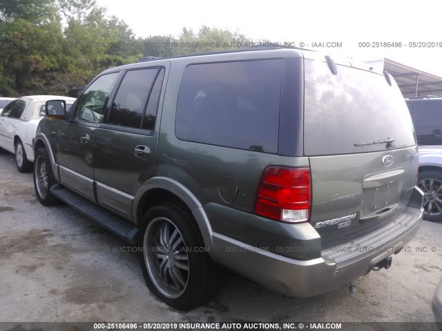 1FMPU17L53LB56896 - 2003 FORD EXPEDITION EDDIE BAUER GREEN photo 3