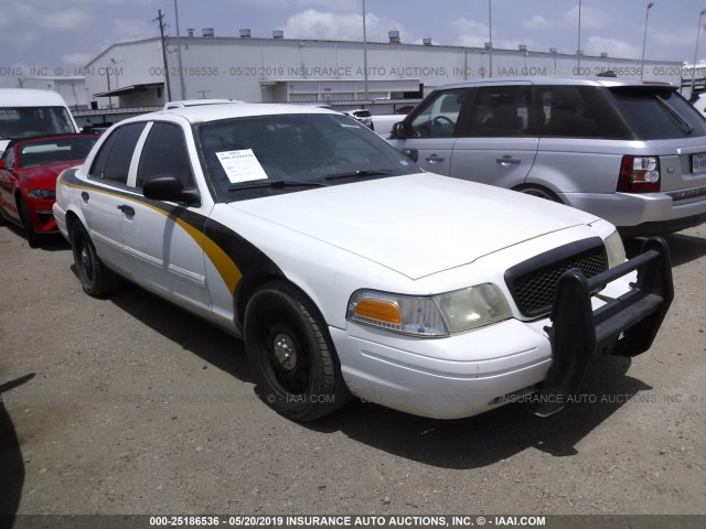 2FAHP71V59X148960 - 2009 FORD CROWN VICTORIA POLICE INTERCEPTOR WHITE photo 1